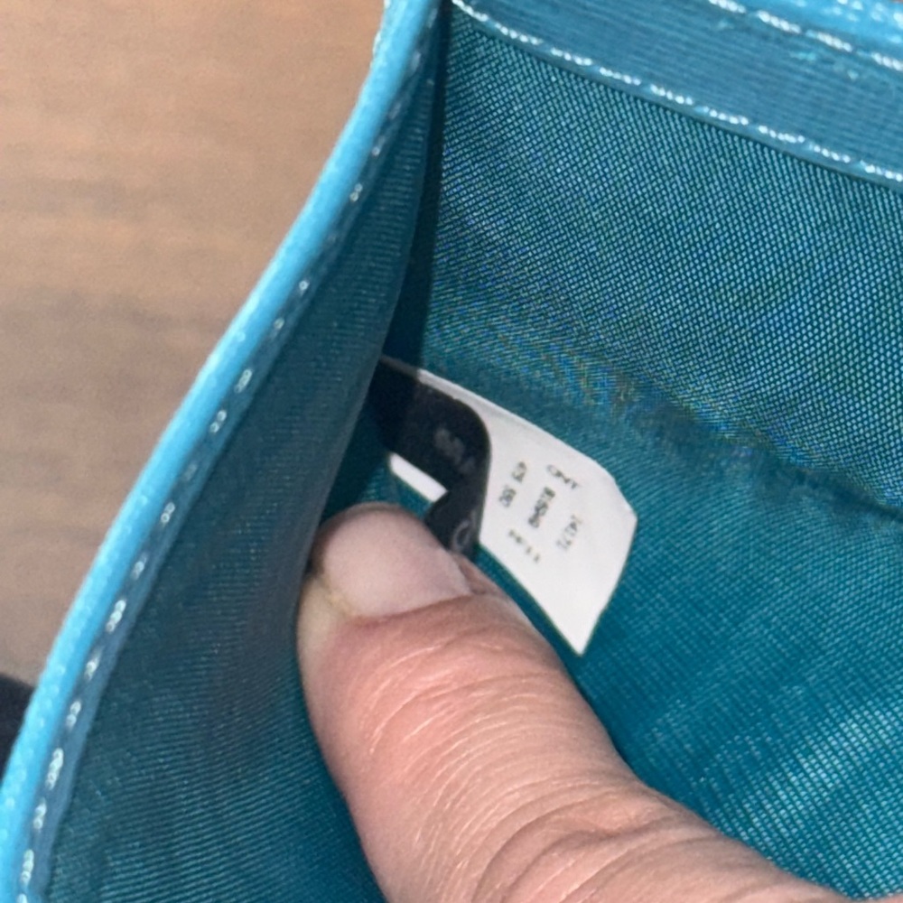 Furla Turquoise Compact Wallet - Picture 11 of 11